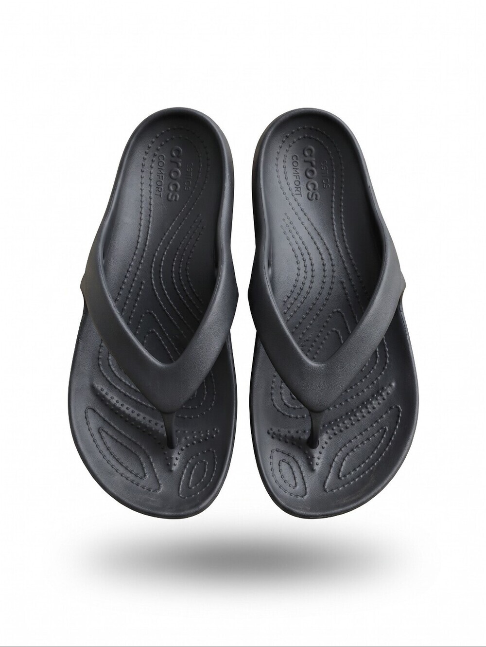 CROCS Kadee Women's Black Thong Sandals